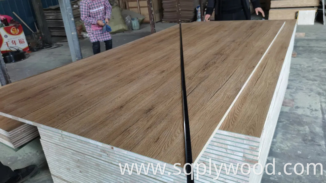 Versatile 12mm and 18mm Waterproof for Interior and Exterior Use Melamine Plywood Sheets